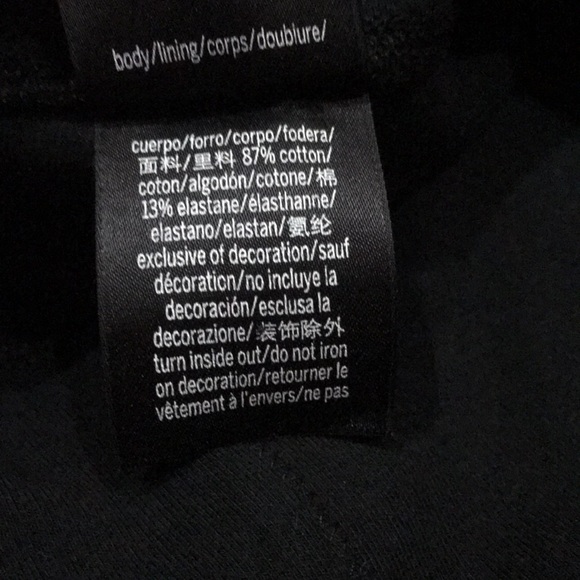 PINK Victorias Secret High Waist Yoga Leggings Size Medium Black Rainbow Logo - Picture 10 of 10